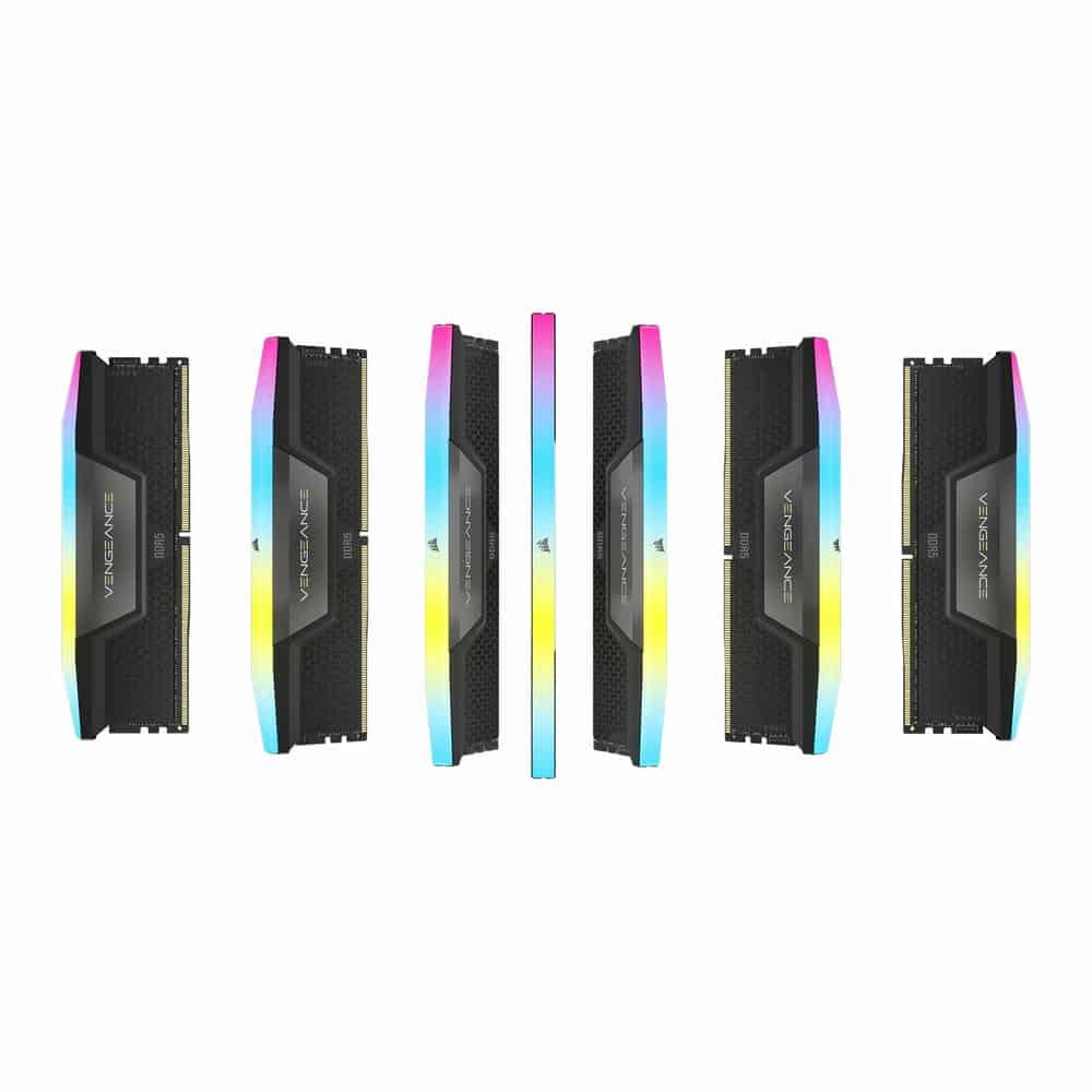 (image for) Corsair Vengeance RGB Black 32GB 6600MHz DDR5 Memory Kit
